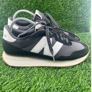 New Balance 237 Women's Sneakers Gray Black Classic Style Lace Up 8.5
